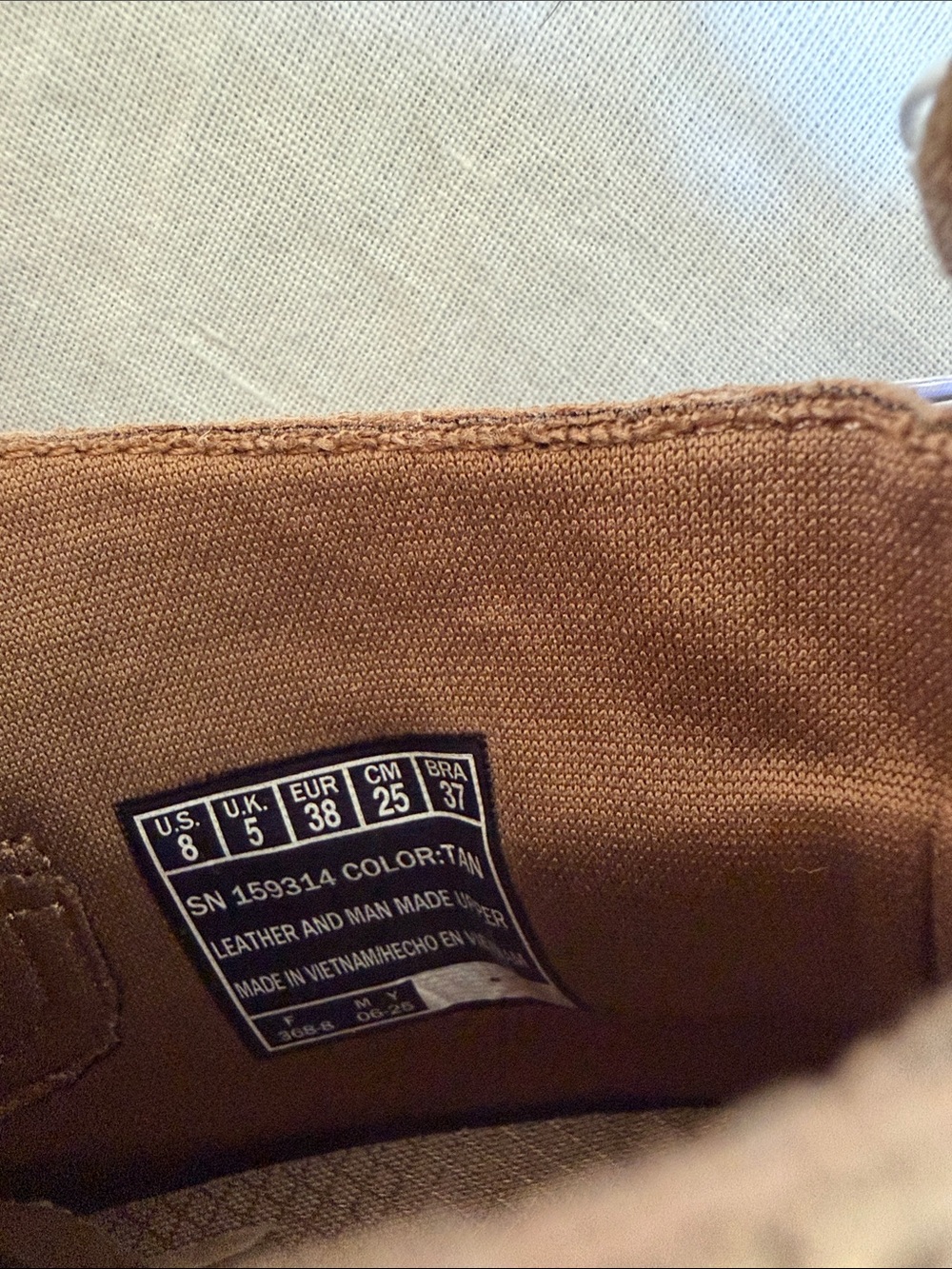 NWT Skechers Bikers Lite Radiant Momentum Suede Booties/Shoes Tan Women's Size 8 - Picture 6 of 7